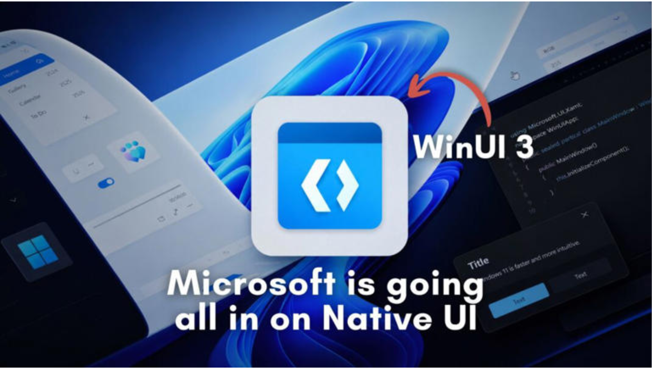 Win11 WinUI优化：解决原生应用高内存占用问题
