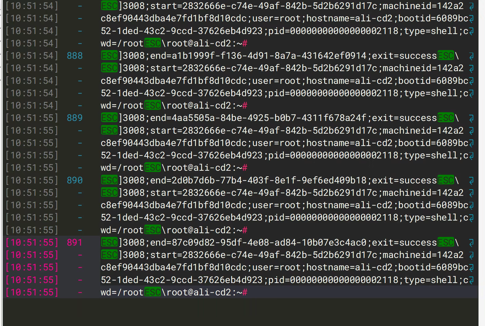WindTerm在ubuntu26.04上显示 3008;start...乱码 解决办法
