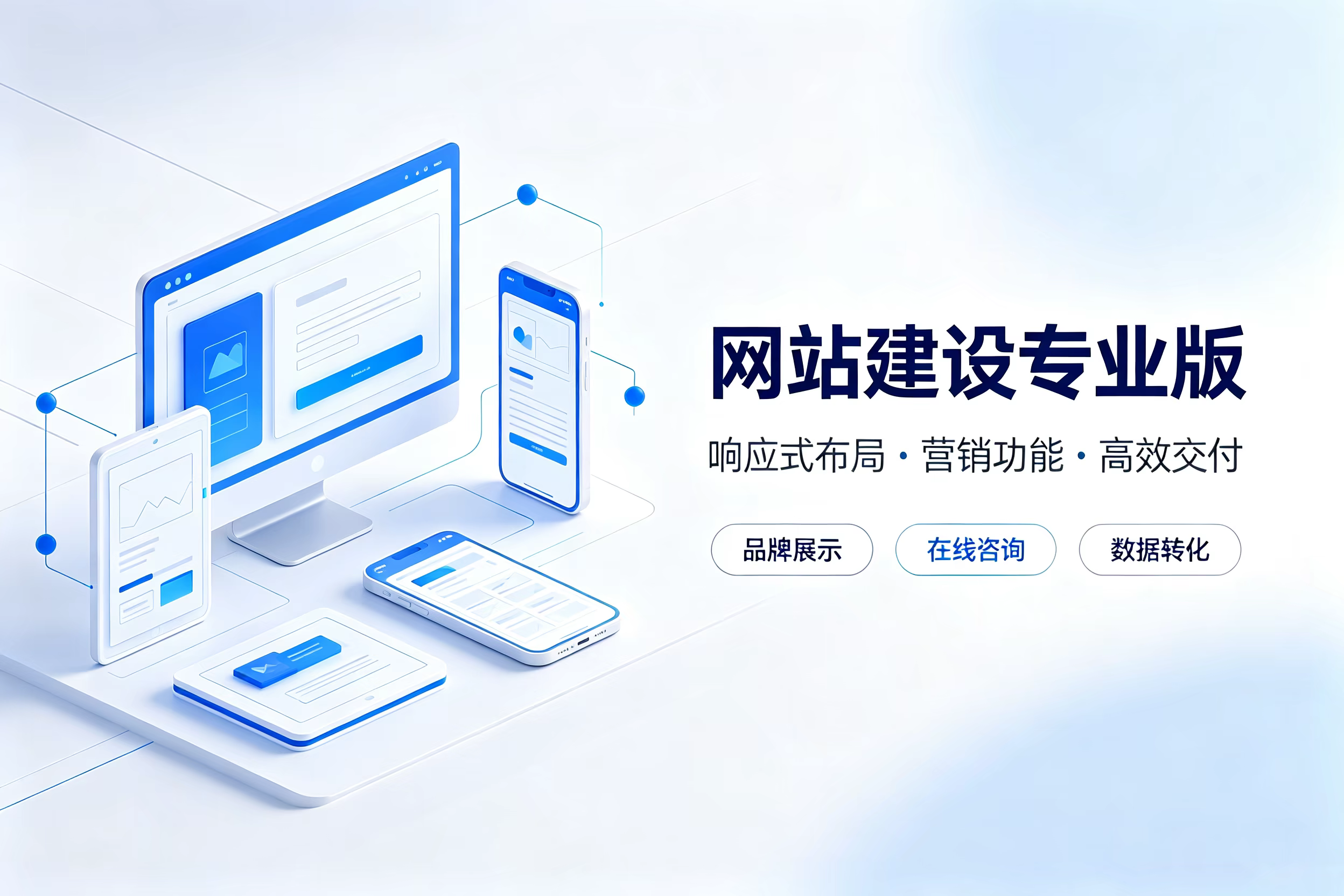 网站建设专业版-企业建站服务方案