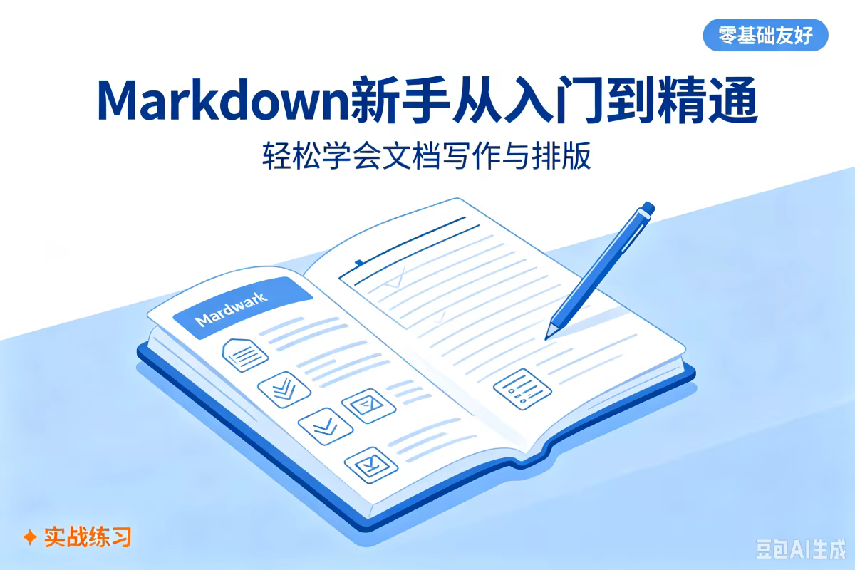 Markdown新手入门到精通：语法、技巧与实战教程